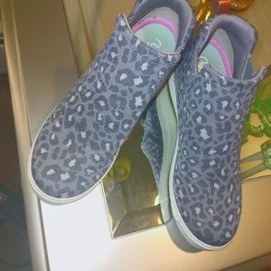 Ryka leopard high top athletic shoe